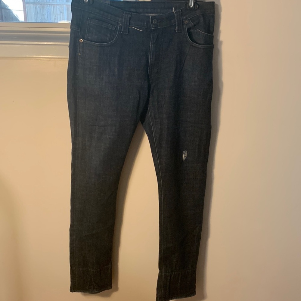 Beta Unit, Mens Jeans, 32W, Pendleton-style lined ankle